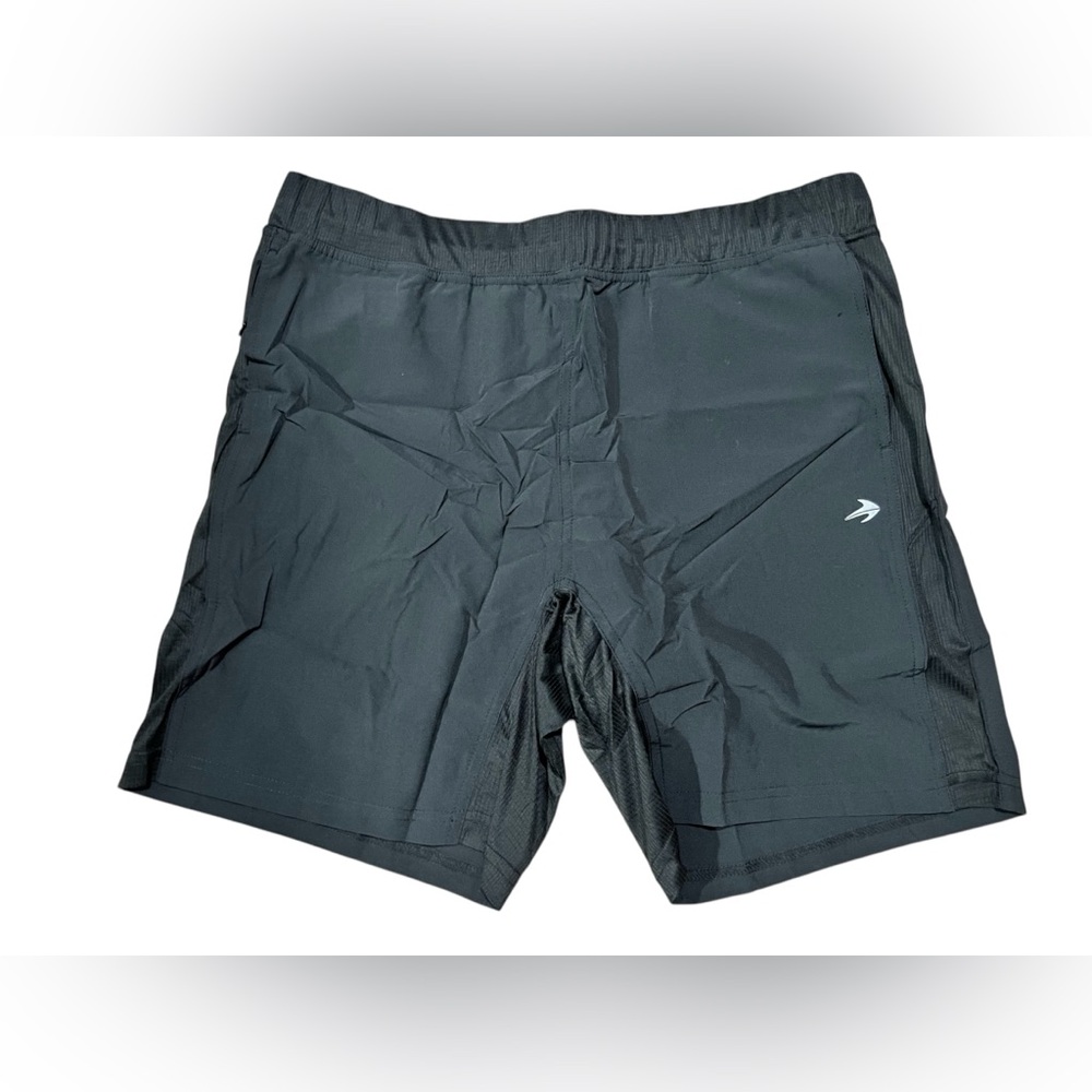 CompressionZ Men's Gym Shorts‎ athletic Workout Recovery Performance black Large